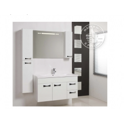 Зеркало интерьерное Акватон ДИОР 100 правое (1A167902DR01R) белый