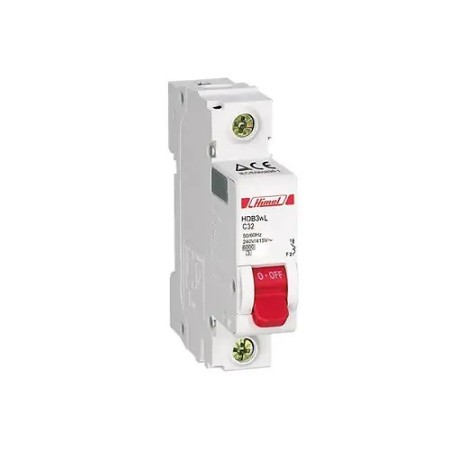 Автоматический выключатель Himel HDB3w (HDB3WL1C32) 32А белый