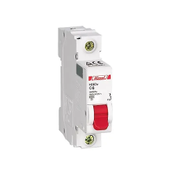 Автоматический выключатель Himel HDB3w 1Р 6А С 4,5кА (HDB3WL1C6) 6А белый
