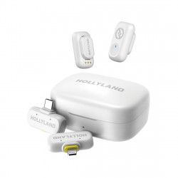 Микрофон Hollyland Lark A1 Combo (A1COM) белый