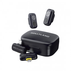 Микрофон Hollyland Lark A1 Combo (A1COM) черный