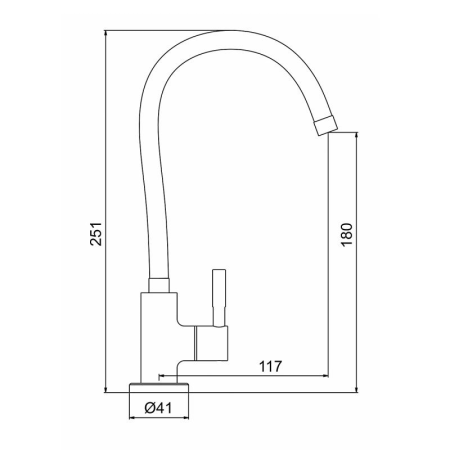 Смеситель Gappo G1052-95 черный
