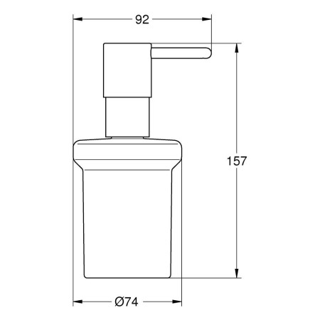 Дозатор для жидкого мыла Grohe Essentials 40394001 хром