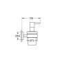 Дозатор для жидкого мыла Grohe Essentials 40448DC1 суперсталь