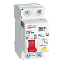 Автоматический выключатель Himel HDB3LE 2Р 40А 30мА AC (HDB3LE2C40) 40А белый