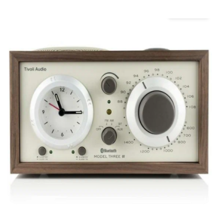 Радиоприемник Tivoli Model Three BT (M3USBTCLA) Бежевый/Орех
