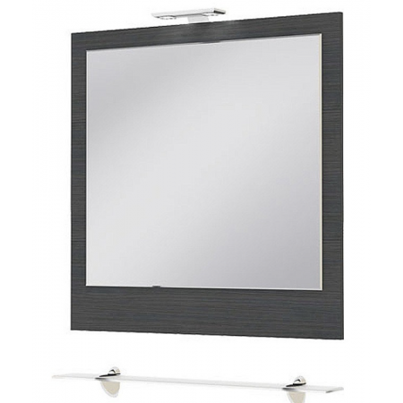 Зеркало интерьерное ЮВЕНТА Alessandria ALM 65 H (DS002-5287) черный
