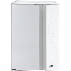 Шкаф в ванную Aquaton Лиана 60 правый (1A162702LL01R) белый