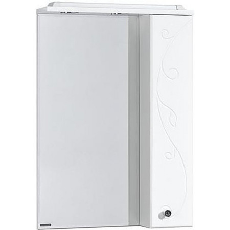 Шкаф в ванную Aquaton Лиана 60 правый (1A162702LL01R) белый