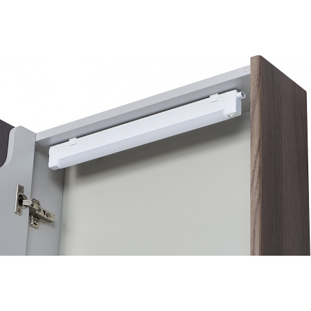 Шкаф в ванную Aquaton Сильва 50 L (1A215502SIW5L) темное дерево