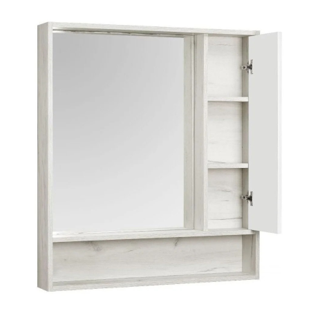 Шкаф в ванную Aquaton Флай 100 (1A237802FAX10) светлое дерево