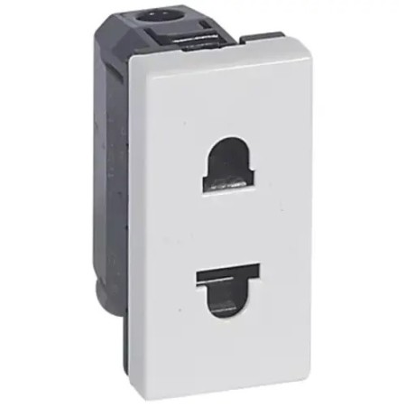 Информационная розетка Legrand 77501 черно-белый