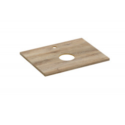 Столешница для ванной Cersanit WOOD Spirit 60 (64187) орех матовый