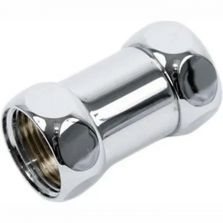 Соединение прямое ОЛИМП 1″-3/4″ серый