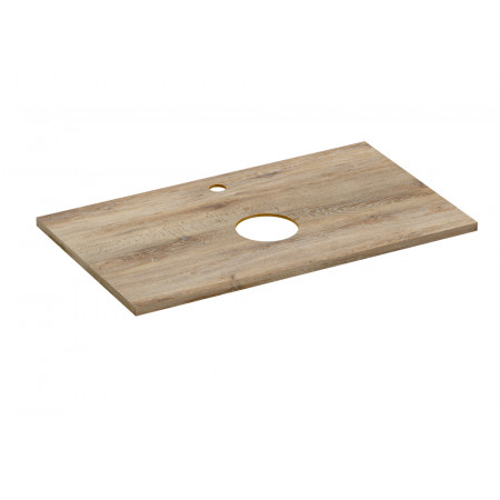 Столешница для ванной Cersanit WOOD Spirit 80 (64188) орех матовый