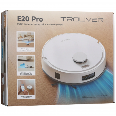 Робот-пылеcос Dreame Trouver E20 Pro (RLE12SA White) белый