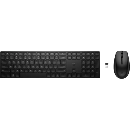 Клавиатура + мышь беспроводная HP Europe 655 (4R009UT#B15) черный