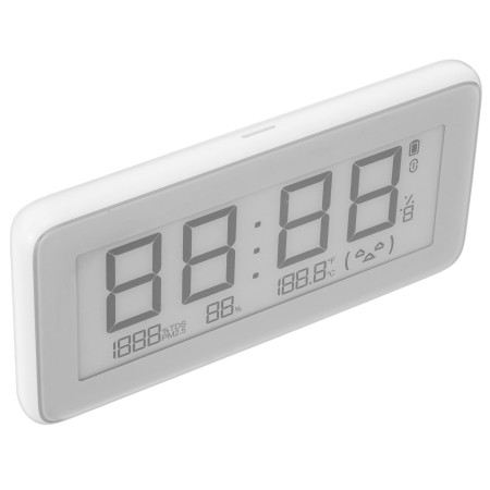 Умный датчик температуры и влажности Xiaomi Temperature and Humidity Monitor Clock (BHR5435GL) белый
