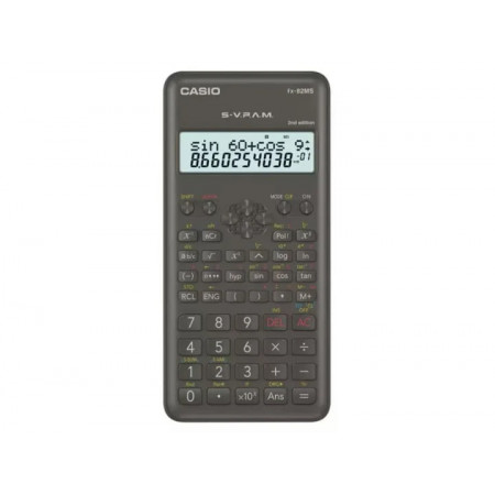 Калькулятор инженерный CASIO FX-82MS-2-W-EH-D серый