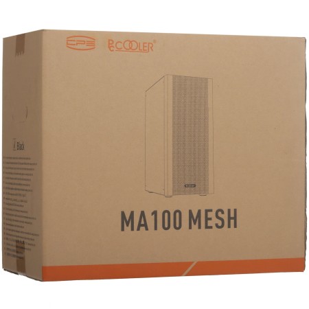 Корпус PCcooler Diamond MA100 MESH (C3-A510BKP3-GL) черный