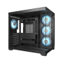 Корпус PCCooler C3 T700 ARGB (C3-T700BKD401-GL) черный