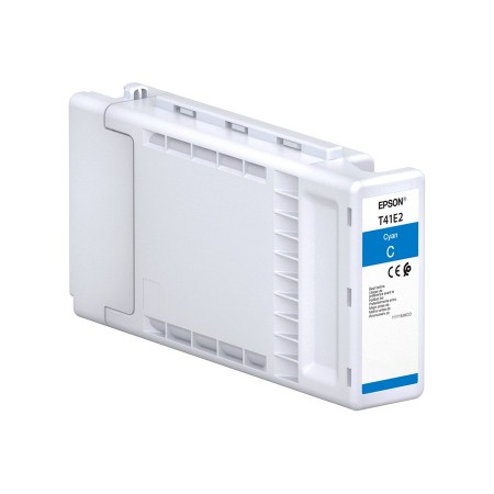 Картридж струйный Epson T41E240 (C13T41E240) голубой (экстраповышенная емкость) (с чипом)