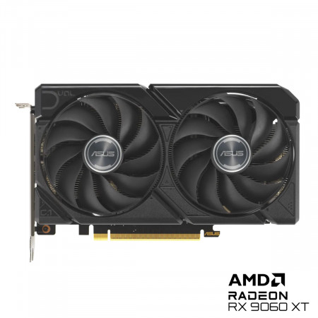 Видеокарта Asus Radeon RX 9060 XT Dual 8G (DUAL-RX9060XT-8G) 8 Гб серый