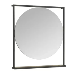 Зеркало интерьерное АКВАТОН Лофт Фабрик 80 Дуб Эндгрейн (1A242602LTDU0) черный Зеркало интерьерное АКВАТОН Лофт Фабрик 80 Дуб Эндгрейн (1A242602LTDU0) черный