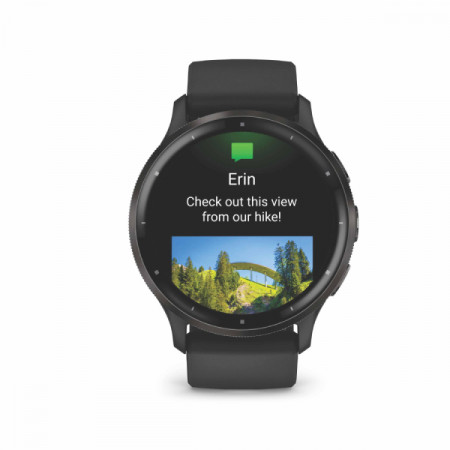 Смарт-часы Garmin VENU 3 (010-02784-01) черный (1 ремешок)
