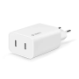 Сетевое зарядное устройство ttec SmartCharger Duo PD (2SCS27B) белый