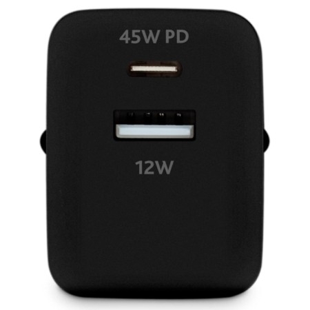 Сетевое зарядное устройство ttec SmartCharger 45W PD Duo Travel Charger (2SCP02S) черный