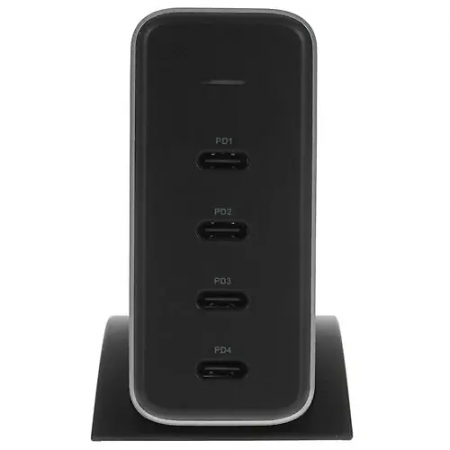 Сетевое зарядное устройство SATECHI 165W USB-C 4-Port PD GaN Charger - EU (ST-UC165GM-EU) серый