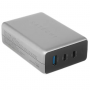 Сетевое зарядное устройство SATECHI 100W USB-C PD Compact Charger- EU (ST-TC100GM-EU) серый