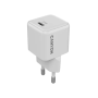Сетевое зарядное устройство CANYON charger CU20C GaN 20W 1xPD EU (CNS-CUW20C) белый