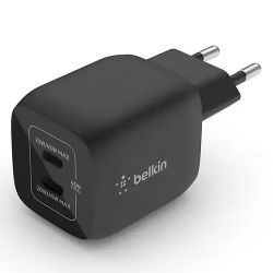 Сетевое зарядное устройство BELKIN 45W USB-C PD WALL CHARGER WITH PPS (WCA013KQBK) черный