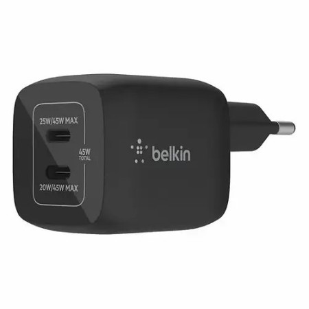 Сетевое зарядное устройство BELKIN 45W USB-C PD WALL CHARGER WITH PPS (WCA013KQBK) черный