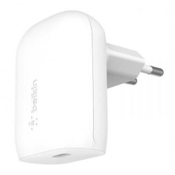 Сетевое зарядное устройство BELKIN 30W USB PD Wall Charger with PPS (WCA008KQWH) белый