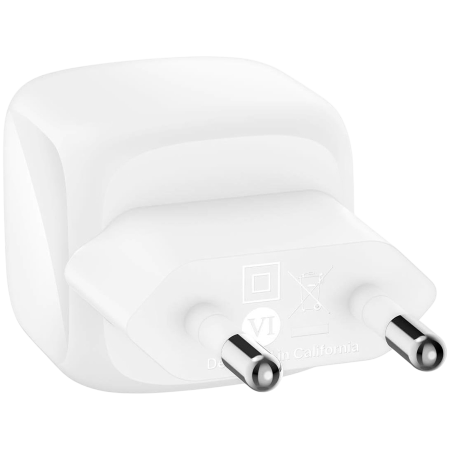 Сетевое зарядное устройство BELKIN 30W USB PD Wall Charger with PPS (WCA008KQWH) белый