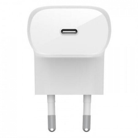 Сетевое зарядное устройство BELKIN 30W USB PD Wall Charger with PPS (WCA008KQWH) белый