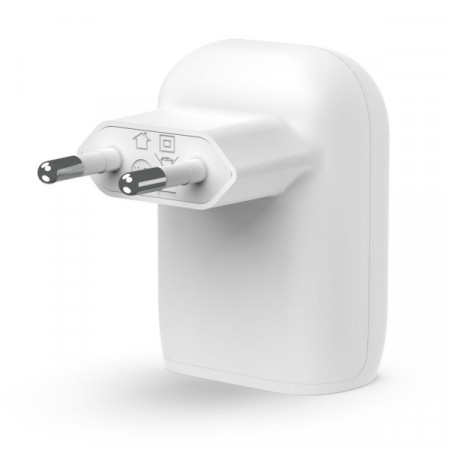 Сетевое зарядное устройство BELKIN 30W USB PD Wall Charger with PPS (WCA008KQWH) белый