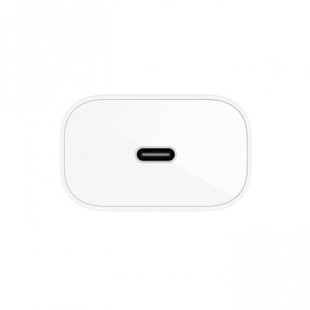 Сетевое зарядное устройство BELKIN 25W USB-C PD WALL CHARGER WITH PPS (WCA012KQWH) белый