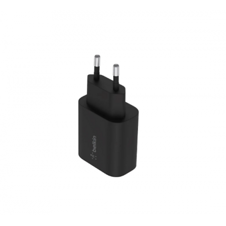 Сетевое зарядное устройство BELKIN 25W USB-C PD WALL CHARGER WITH PPS (WCA012KQBK) черный