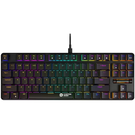 Клавиатура проводная Canyon Cometstrike GK-50 (CND-SKB50-RU) черный