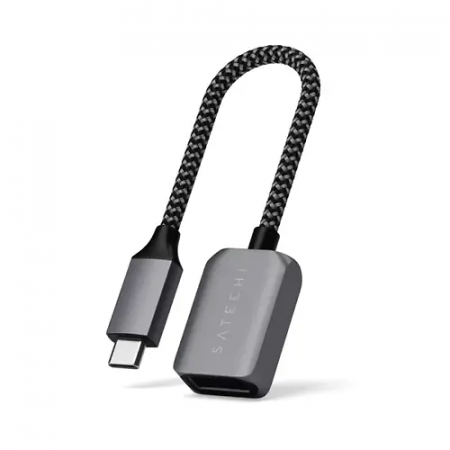 Кабель USB-C to USB 3.0 SATECHI ST-UCATCM серый