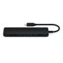 Кабель USB 3.2 Gen 1 Type-A х 2, USB 3.2 Gen 1 Type-C SATECHI USB-C Slim Multi-Port with Ethernet Adapter (ST-UCSMA3K) черный
