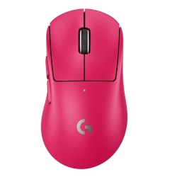 Мышь беспроводная + проводная Logitech G PRO X SUPERLIGHT 2 DEX (910-007373) розовый