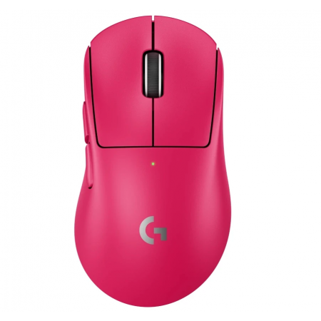 Мышь беспроводная + проводная Logitech PRO X SUPERLIGHT 2 DEX (910-007373) розовый
