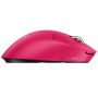 Мышь беспроводная + проводная Logitech PRO X SUPERLIGHT 2 DEX (910-007373) розовый