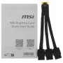 Видеокарта MSI GeForce RTX 5070 Ti GAMING TRIO OC (RTX 5070 Ti 16G GAMING TRIO OC) 16 Гб серый