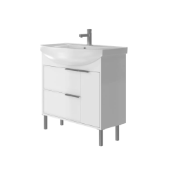 Тумба под раковину ЮВЕНТА Sofia (Sf-85) (БЕЗ РАКОВИНЫ) белый